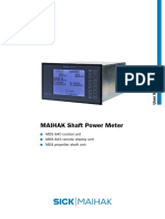 MAIHAK Shaft Power Meter MDS 840 Manual V1-1