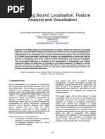 Visualising Sound: Localisation, Feature Analysis and Visualisation