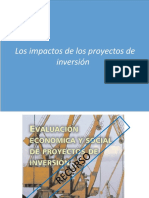 Impacto de Los Proyectos de Inversión