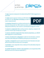 PLECS Shortcuts Cheat Sheet: Modeling, Simulating, and The Scope