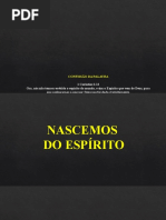 NASCEMOS DO ESPÍRITO