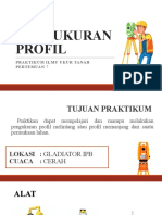 Pengukuran Profil Tanah