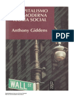 Giddens - El capitalismo y la moderna teoría social