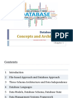 Concepts and Architecture: Database Systems