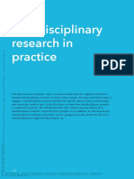Interdisciplinary Research in Practice