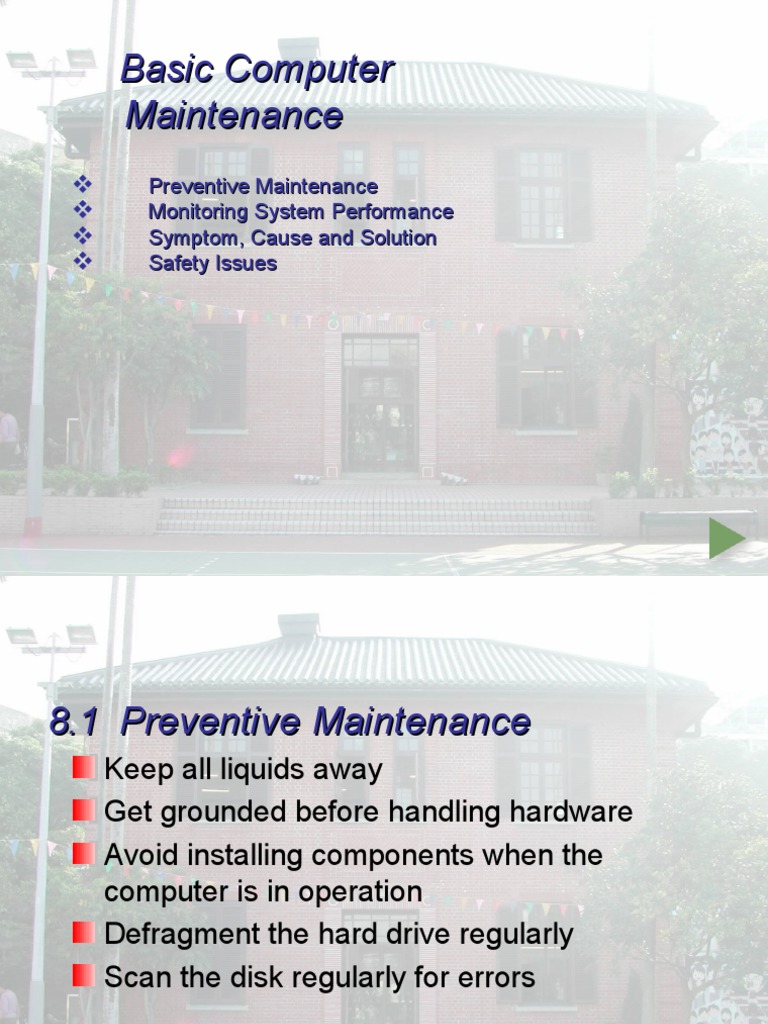 A Comprehensive Guide to Basic Computer Maintenance: Preventive Steps ...