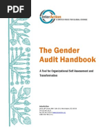 Gender Audit Handbook 2010