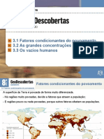 3.1 Fatores Condicionantes Do Povoamento