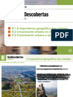 5.1 A Importância Geográfica Das Cidades