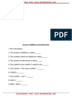 CBSE Class 3 Mathematics Worksheet (90) - Addition and Subraction.pdf