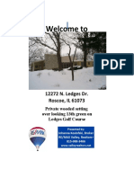 Welcome To: 12272 N. Ledges Dr. Roscoe, IL 61073