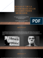 Articulo 6 y 7 de La Constitución Mexicana