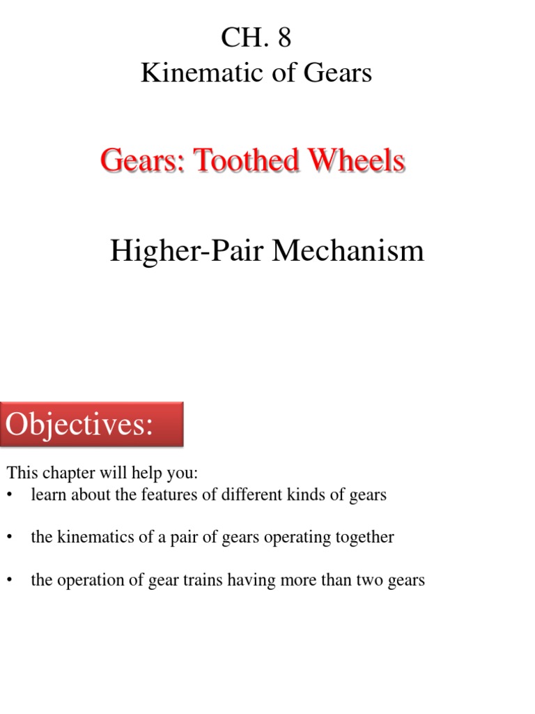 1 Gears | PDF | Gear | Circle