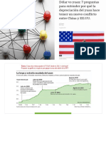 Finanzas Internacionales  Caso Real Yuan vs Dolar