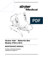 Manual de Servicio Cama de Maternidad Stryker Adel 4700,512 (Inglés).pdf