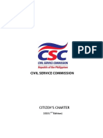 CSC Citizens Charter