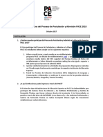 FAQ Pace PDF