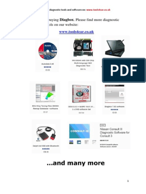 Comprehensive Instructions for Installing Diagnostic Software and Updating  to the Latest Version, PDF, Icon (Computing)