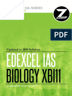 Edexcel International A Levels Biology Unit 1 Wbi11 PDF
