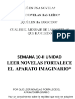 2-SEMANA 10-2 UNIDAD PPT LEER NOVELAS FORTALECE EL APARATO IMAGINARIOweb