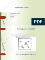 Plano Topográfico Forense