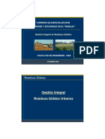 Residuos Sólidos Urbanos Presentación 5 PDF