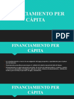 FINANCIAMIENTO PER CÁPITA