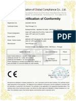 CE Certificate