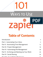 Ebook 101 Ways Use Zapier