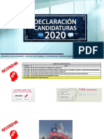 Modulo Declaracion de Candidaturas