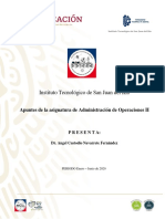 Apuntes de Administración de Operaciones II PDF