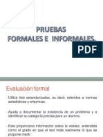 Instrumentos de Evaluación Psicopedagógicos FORMAL E INFORMAL