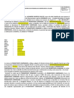 Documentos Compraventa A Plazos - CONTRATO PROMESA DE COMPRA VENTA A PLAZOS - Con Disminucion - FINAL