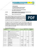 Informe 005 - 2020 - Remito Modificación Presupuestal #01 Final 28-10-2020