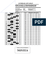 Novita Fitriani Reg C - Lembar Jawaban Pg+essay Uts Biostatistik.