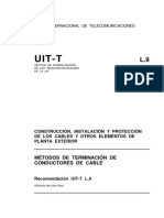 Terminaciones de Cables