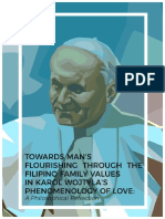 Towards Man's Flourishing Through The Filipino Famliy Values in Karol Wojtyla's Philosophy