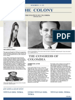 The Colony: The Congress of Colombia