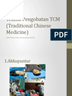 Teknik Pengobatan TCM (Traditional Chinese Medicine)