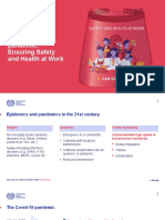 Inthefaceofa Pandemic: Ensuring Safety and Health at Work: 28 April 2020
