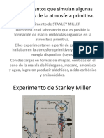 Experimentos Que Simulan Algunas Condiciones de La Atmosfera Primitiva