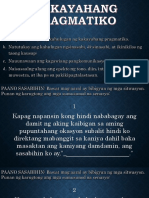 Aralin 11 Kakayahang Pragmatiko