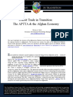 Transit Trade in Transition: The APTTA & The Afghan Economy: Afghanistan