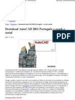 Download DownloadAutoCAD2011PortubyFrancysFelixSN48447104 doc pdf