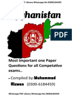 Afghanistan Facts: Founding, Politics, Geography