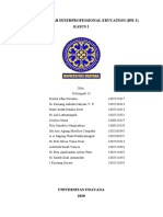 TUGAS MAKALAH INTERPROFESSIONAL EDUCATION (IPE-3) Kelompok 13