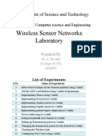 Wireless Sensor Networks Laboratory: SRM Institute of Science and Technology