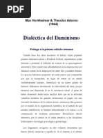 Dialéctica Del Iluminismo