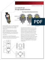 JISKOOT 210P Cell and 210P-HP Cell Air-Actuated Flow-Through Sample Extractor