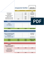 Planeador de Presupuesto Familiar: Enero FEB MAR